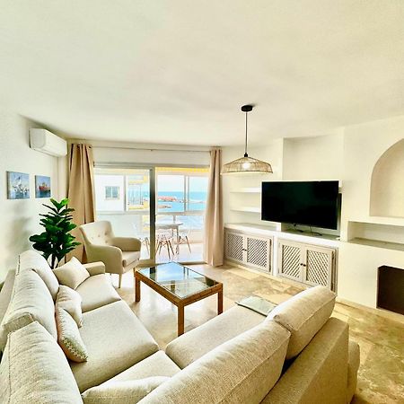 Ferienwohnung In Front Of Sea & Center Marbella Exterior foto