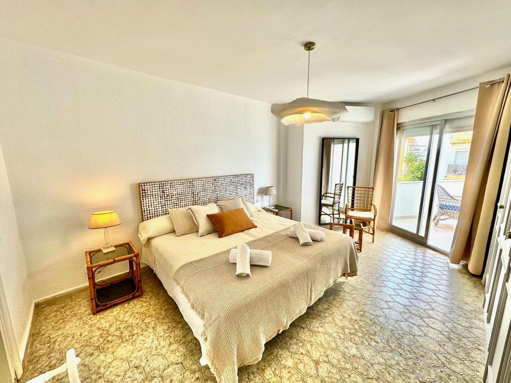 Ferienwohnung In Front Of Sea & Center Marbella Exterior foto